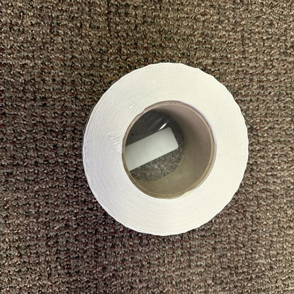 Uline Overpack Air Labels S-10798 2.5 x 6 Inch Roll 500 Count